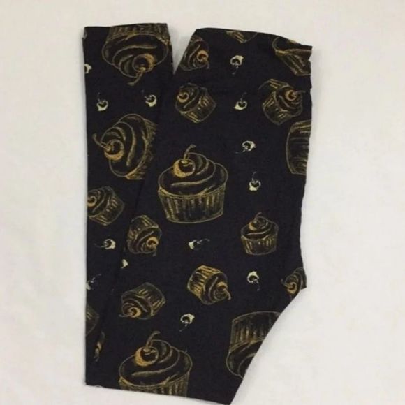 New Lularoe os Cupcake leggings - Picture 1 of 3